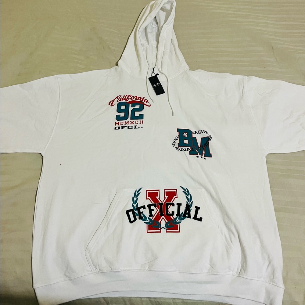 Brand new oversized California print hoodie